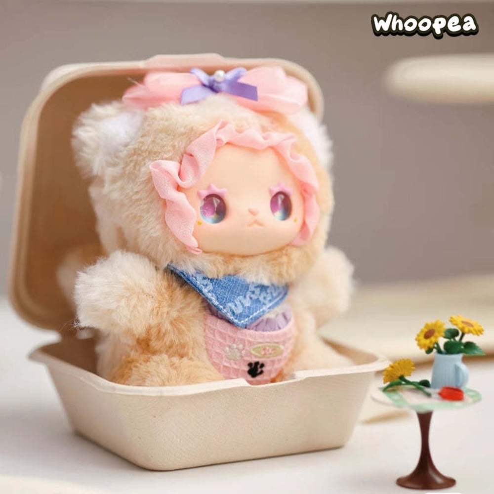 Lovely Emma Cheese Cat Plush Vinyl Keychain / Pendant